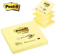 Notas adhesivas z zig-zag post-it 76x76 taco 100 h