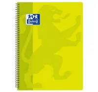 Libreta oxford tapas plástico lima amarillo 400093