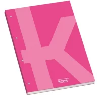 Carpeta de anillas din a4 con recambio ksual rosa