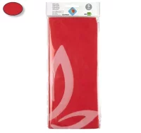 Papel de seda rojo, liderpapel se10, 5 hojas 52x76