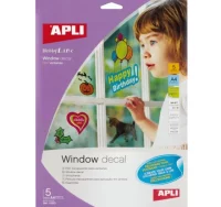 Film plastico para decorar ventanas y cristales wi