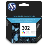 Cartucho hp 302 tricolor, original,  officejet 383