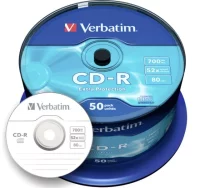 Cd-r verbatim grabable, extra protection, bobina 5