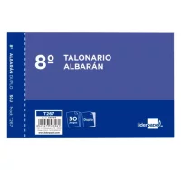 Talonarios t-123 albaranes 8ş octavo duplicado apa