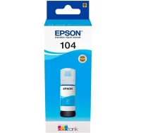 Cartucho tinta epson 104 ecotank color cyan azul