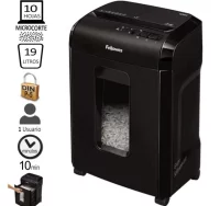 Fellowes 10m, destructora de papel, micropartícula