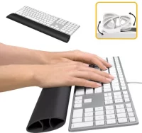 Reposamuńecas flexible para teclado fellowes i-spi