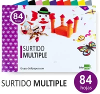 Block de manualidades multiple - papeles surtidos 