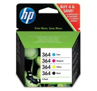 Hp 364 - pack de 4 colores - ahorro - 4 cartuchos