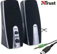 Altavoces ordenador trust mila 2.0 5w rms - usb ec