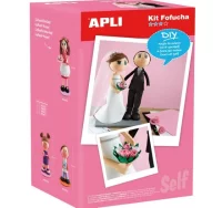 Kit fofuchas pareja de novios, goma eva