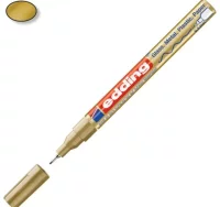 Rotulador permanente edding 780 metal oro plata bl