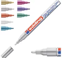 Rotulador permanente edding 751 metal metalizado