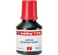 Tinta edding t25-002 rojo