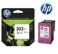 Hp 303xl color, cartucho de tinta tricolor alta ca