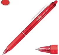 Pilot frixion ball clicker rojo borrable