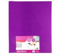 Mano 25 hojas papel de seda violeta morado liderpa