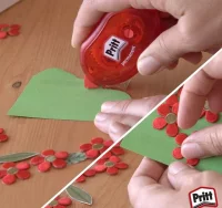 Pegamento pritt roller compact, celo, cinta doble 