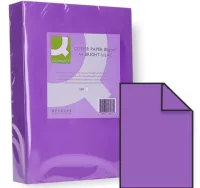 Papel din a4 color morado violeta, lila intenso, 5