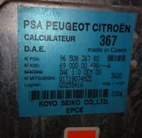 Centralita check control citroen c2 1.1 (60 cv)