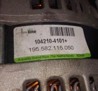 Alternador toyota corolla 2.0 d-cat (116 cv)