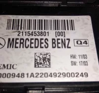 Caja reles / fusibles mercedes clase e  berlina 3.