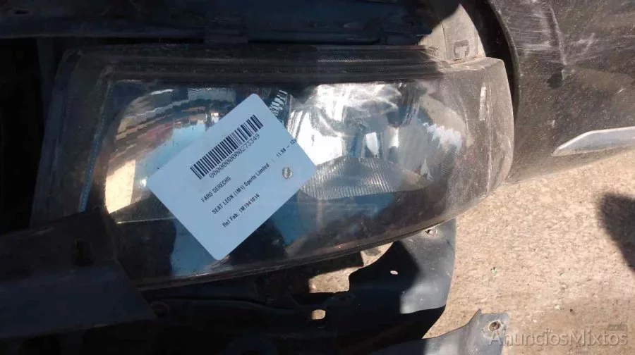 Faro derecho seat leon 1.9 tdi (90 cv)