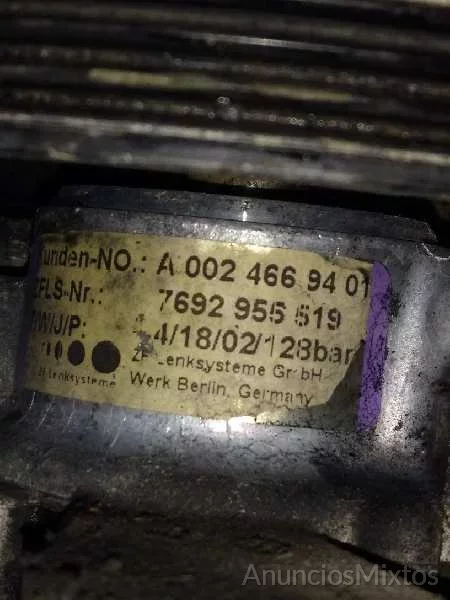 Bomba direccion mercedes clase c familiar 2.2 cdi
