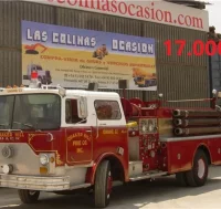 Marca mack b63 ref c-0217 camión de bomberos año