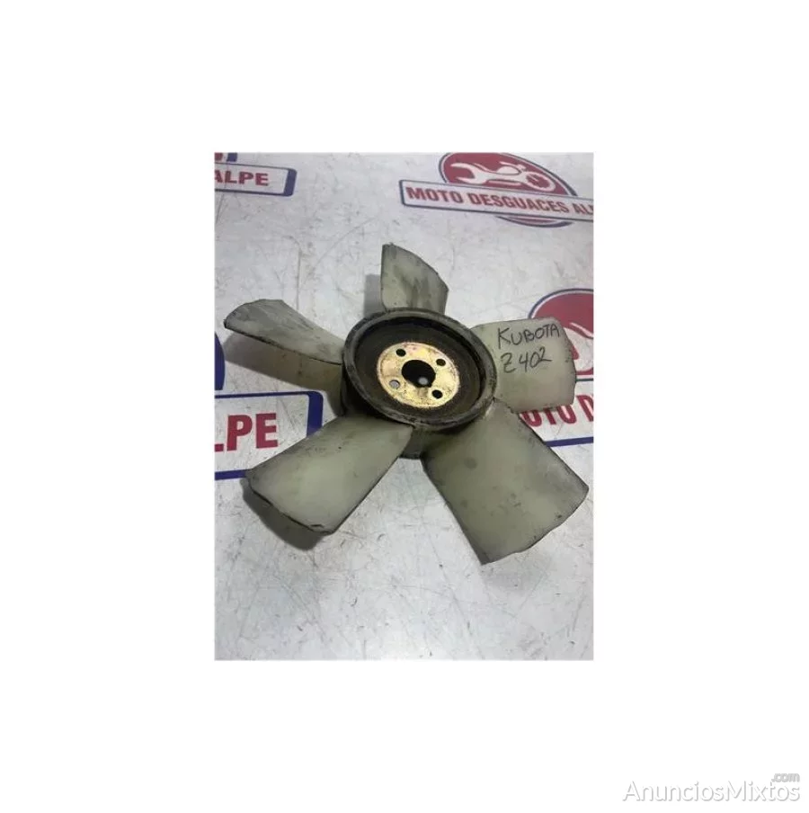 Aspas ventilador radiador kubota z402