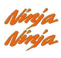 Pegatinas ninja antiguo rv241