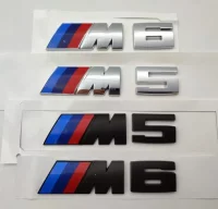 Emblema parrilla BMW M5 NEGRO ref 1099.102.2