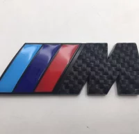 Emblema BMW M negro carbono Ref: 1399.2