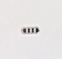 LOGO LLAVE AUDI 16MM