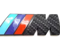 EMBLEMA TRASERO BMW M CARBONO