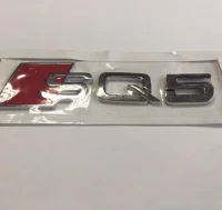 EMBLEMA LETRAS AUDI PLATEADAS SQ5