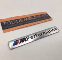 Emblema Placa BMW perf. cromo 85 x 12mm Ref:1978.1