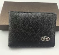 CARTERA HOMBRE TARJETERO HYUNDAI PIEL