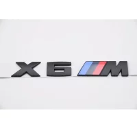 Emblema BMW paquete X6 M negro Ref: 1381.5