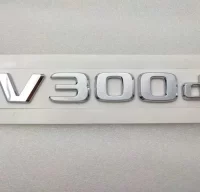 Emblema Mercedes Benz V 300d plata Nuevo