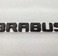 EMBLEMA TRASERO MERCEDES BRABUS NEGRO