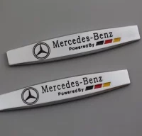 EMBLEMAS LATERALES LOGO MERCEDES BENZ GERMANY MATE