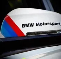 PEGATINA VINILO ESPEJOS BMW MOTORSPORT