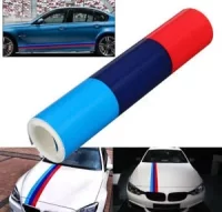 Banda Tricolor BMW 20cm x 3mts Ref: 1877