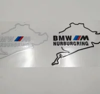 PEGATINAS BMW M NURBURGRING BLANCO