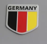 PLACA EMBLEMA GERMANY FLAG