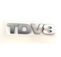 Emblema TDV8 plata Ref: 1336.