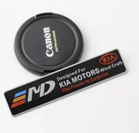 Emblema Placa KIA MOTORS 12cm x 2.6cm Ref: 1911