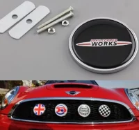 Emblema parrilla MINI JCW REDONDO ref 1071 nuevo