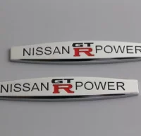 Emblema NISSAN GTR Power Chrom Ref: 1138